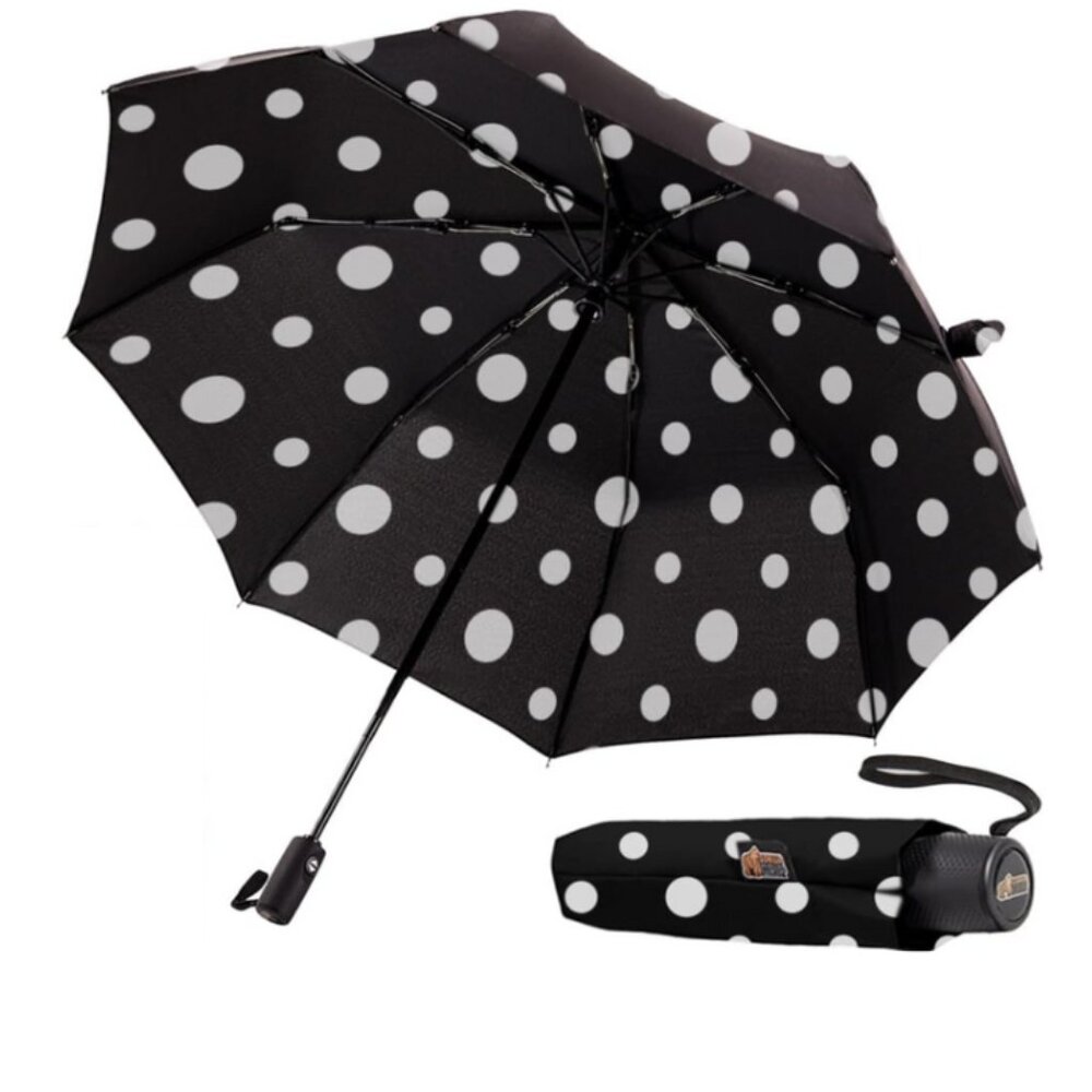 Travel Umbrella Compact, Cute Umbrella with Automatic Open